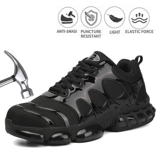NIFOFISE Safety Shoes for Men Women Steel Toe Puncture Resistant for Work