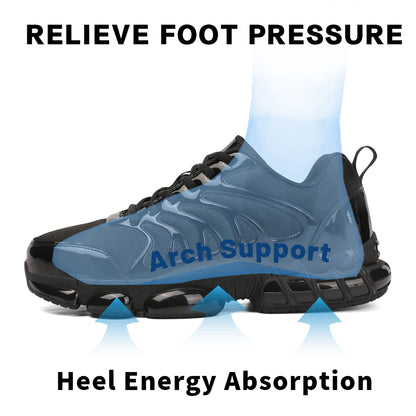 NIFOFISE Safety Shoes for Men Women Steel Toe Puncture Resistant for Work