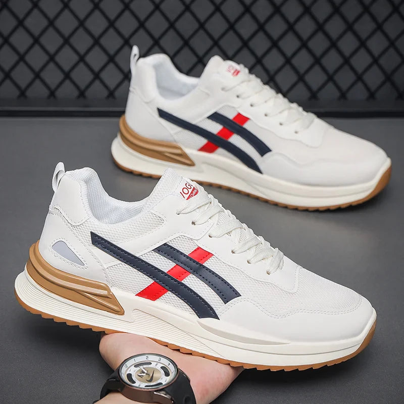 Classic Lace-Up Skateboard Shoes - Breathable, Casual, Comfortable Sneakers - product view 3