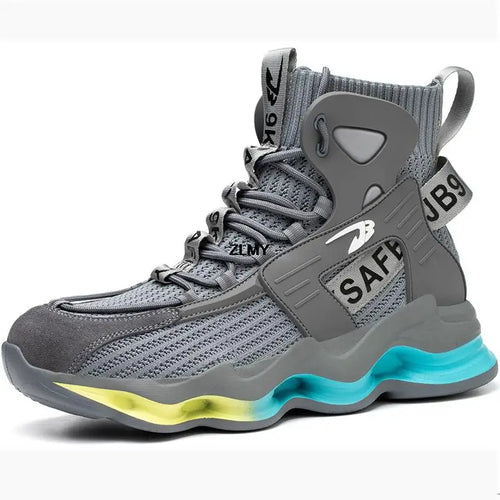 Men's Lightweight Steel Toe Safety Shoes, Puncture-Proof - product view 1