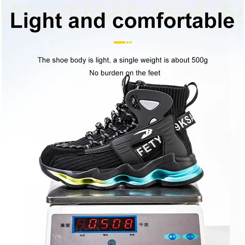 Men's Lightweight Steel Toe Safety Shoes, Puncture-Proof - product view 7