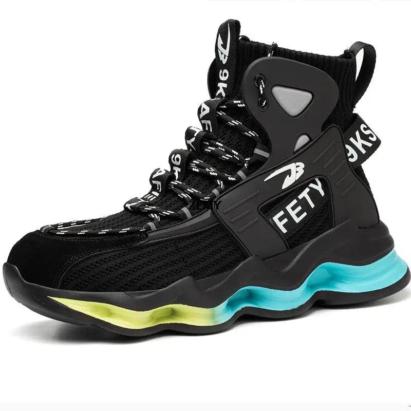 Men's Lightweight Steel Toe Safety Shoes, Puncture-Proof - product view 3