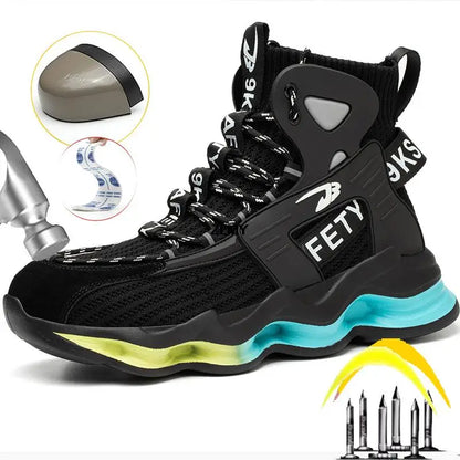 Men's Lightweight Steel Toe Safety Shoes, Puncture-Proof - product view 4