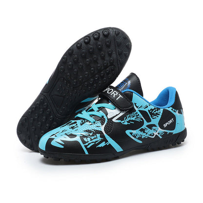 Girls' Soccer Shoes, Magic Tape, TF Studs, Training - product view 4