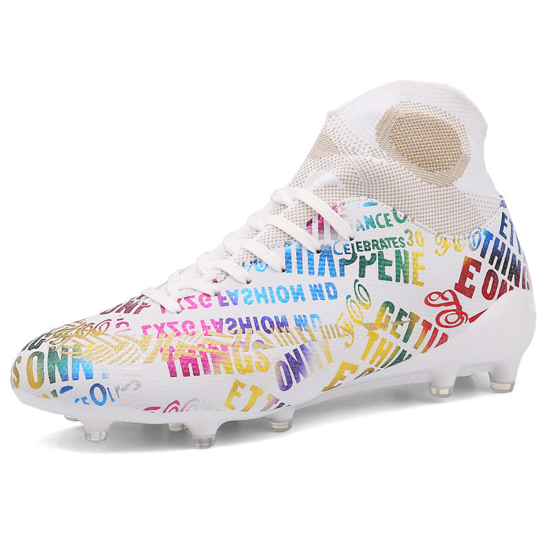 Fashionable High-Top Adult Soccer Cleats - product view 13
