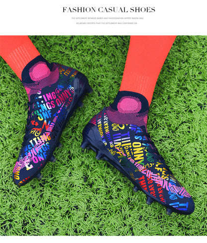 Fashionable High-Top Adult Soccer Cleats - product view 8