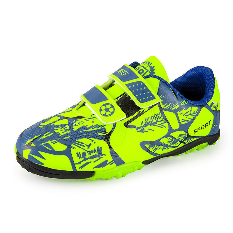 Kids' Soccer Shoes, Magic Tape, Long Studs, Low-Cut - product view 6