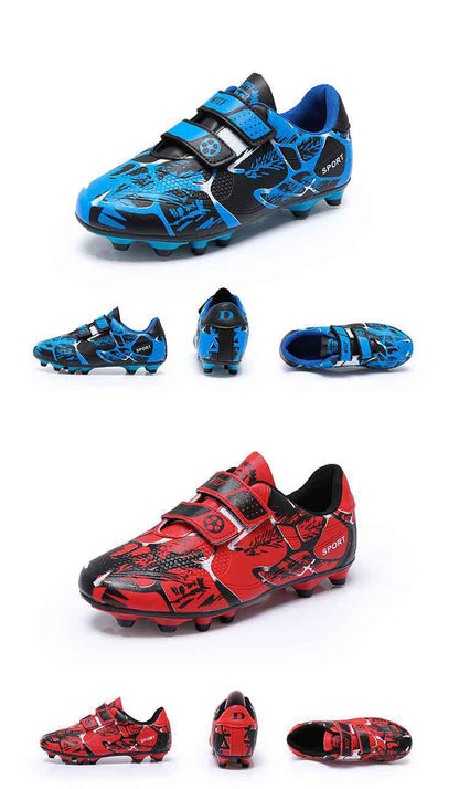 Kids' Soccer Shoes, Magic Tape, Long Studs, Low-Cut - product view 16