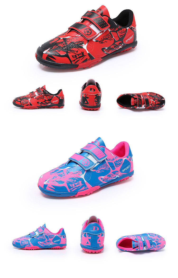 Kids' Soccer Shoes, Magic Tape, Long Studs, Low-Cut - product view 18