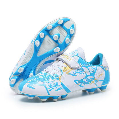 Girls' Soccer Shoes, Magic Tape, TF Studs, Training - product view 5