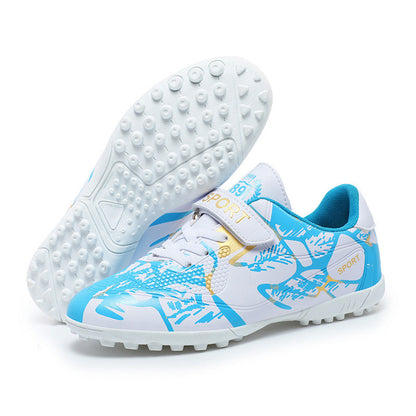 Girls' Soccer Shoes, Magic Tape, TF Studs, Training - product view 15