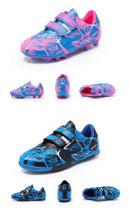 Kids' Soccer Shoes, Magic Tape, Long Studs, Low-Cut - product view 17