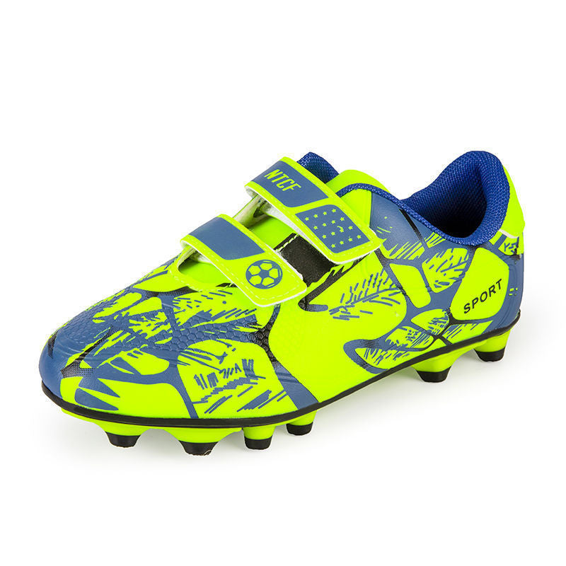 Kids' Soccer Shoes, Magic Tape, Long Studs, Low-Cut - product view 8