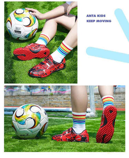 Kids' Soccer Shoes, Magic Tape, Long Studs, Low-Cut - product view 15