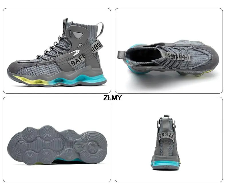 Men's Lightweight Steel Toe Safety Shoes, Puncture-Proof - product view 15