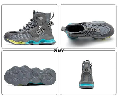 Men's Lightweight Steel Toe Safety Shoes, Puncture-Proof - product view 15