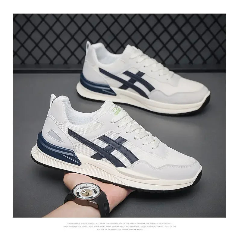 Classic Lace-Up Skateboard Shoes - Breathable, Casual, Comfortable Sneakers - product view 11