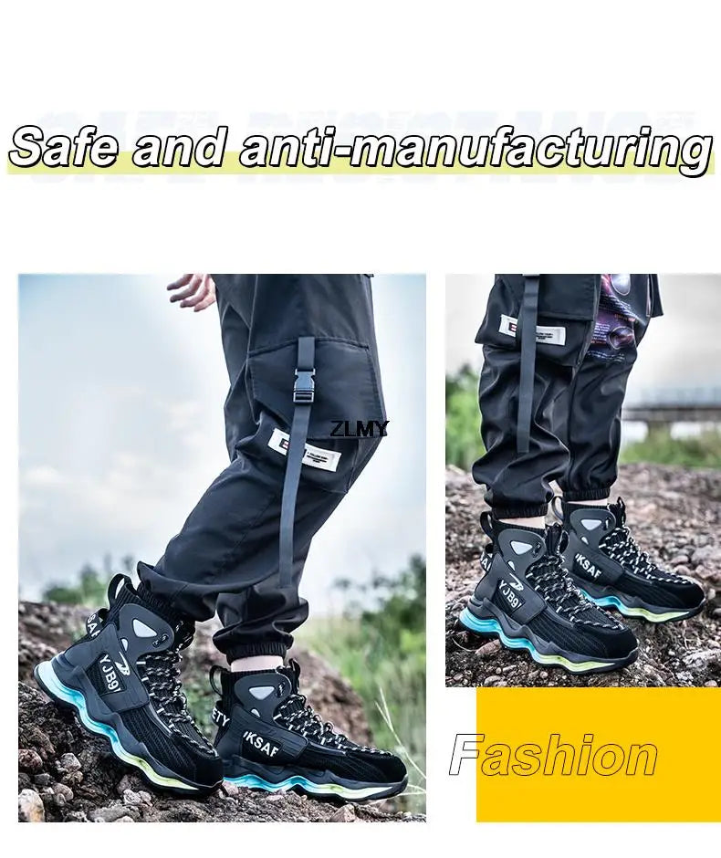 Men's Lightweight Steel Toe Safety Shoes, Puncture-Proof - product view 9
