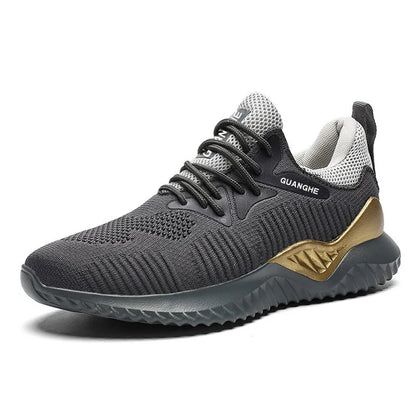 Men's Lightweight Steel Toe Work Shoes, Breathable - product view 8